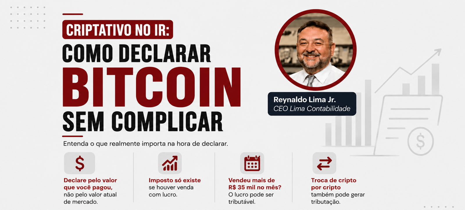 Criptativo no IR: Como declarar Bitcoin sem complicar